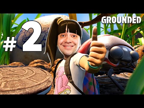 alanzoka jogando Grounded com os amigos - Parte #2