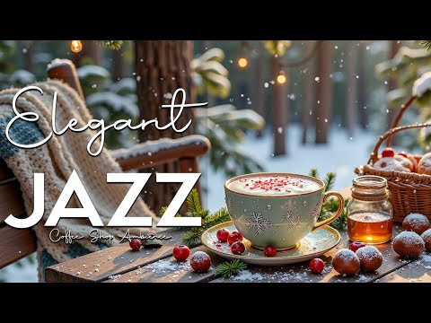Elegant Jazz Music ☀️ Soft Morning Coffee Bossa Nova for Peaceful Work and Positive Energy