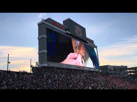 Ole Miss at Auburn Pre-game Hype Video and Eagle Flyover #wareagle #auburn