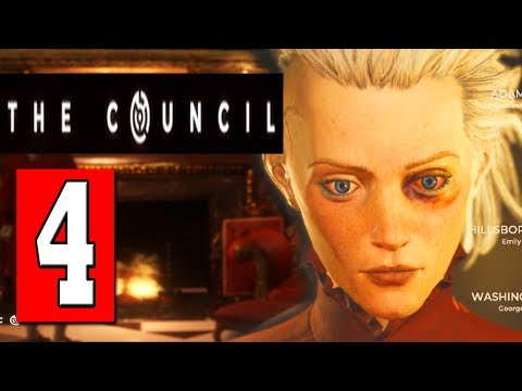 THE COUNCIL EPISODE 1: Walkthrough Part 4 ELIZABETH ADAMS CONFRONTATION / NAPOLEON CONFRONTATION