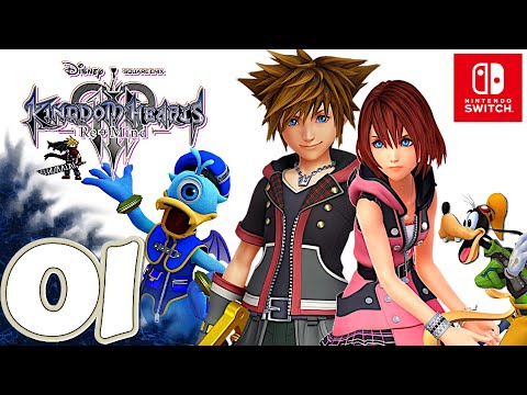 KINGDOM HEARTS III (Cloud) [Switch] | Gameplay Walkthrough Part 1 Prologue | No Commentary