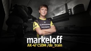 Markeloff AK-47 CS:GO CSDM @ de_train