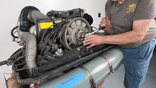 1986 Porsche 3.2L Twin Plug 911 Engine Hand Crank