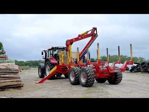 RABAUD : Remorque forestière XYLOTRAIL 18