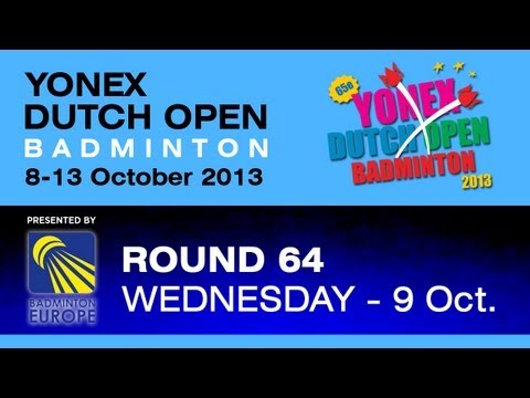 R64 - MS - Wisnu Yuli Prasetyo vs Mattias Wigardt - 2013 Yonex Dutch Open