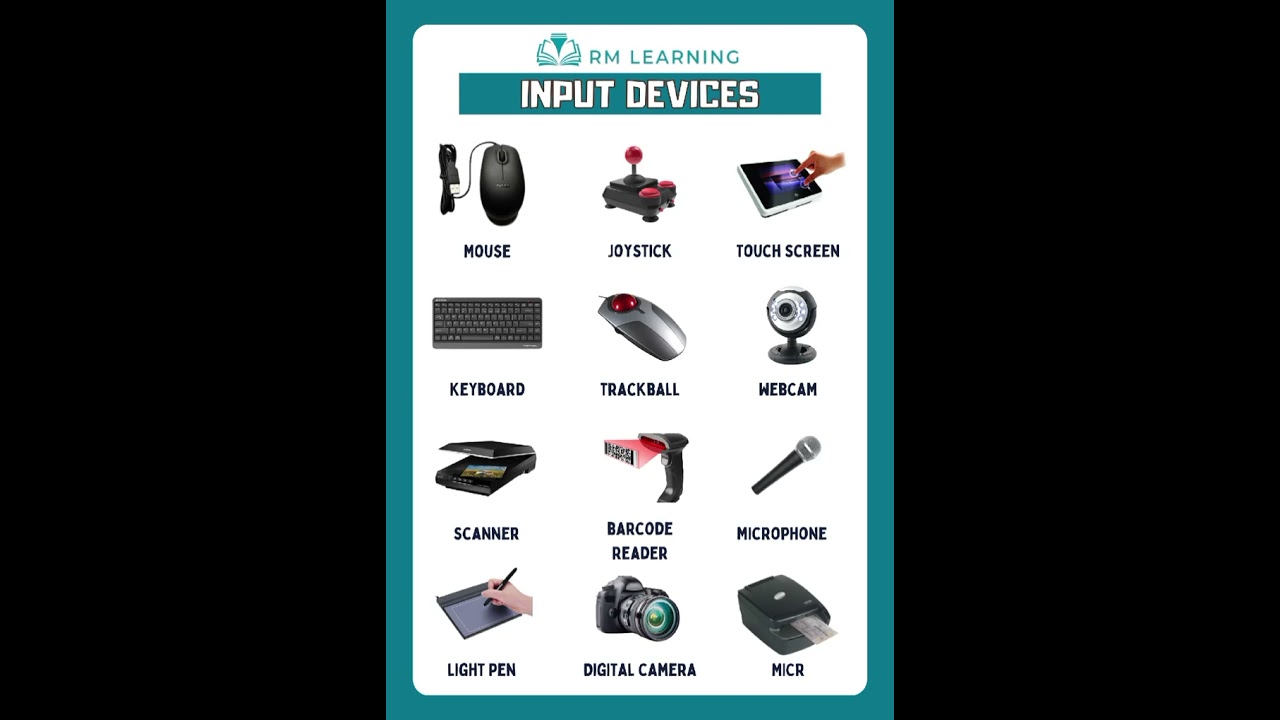 Input Devices #computer #inputdevices #vocabulary #shortsfeed