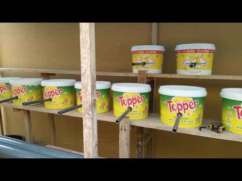 Aquaponics System Dutch Bucket Setup