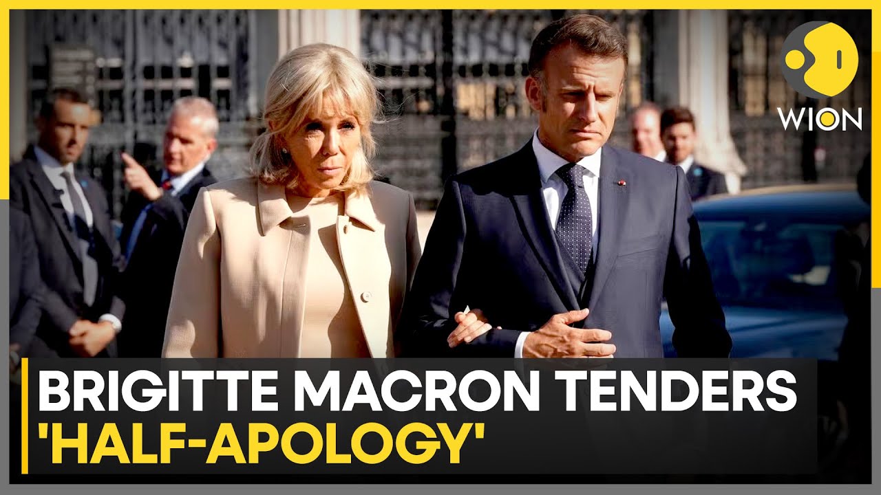 French First Lady Brigitte Macron Apologises for Slur After Feminist Backlash  | WION
