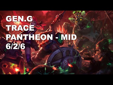 Gen.G TrAce Mid Pantheon vs Corki - KR Challenger Patch 10.9