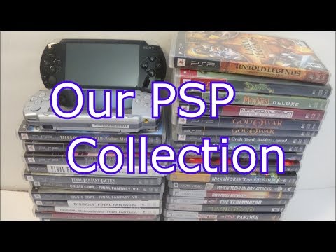 Our Sony PSP Game and UMD Movie Collection