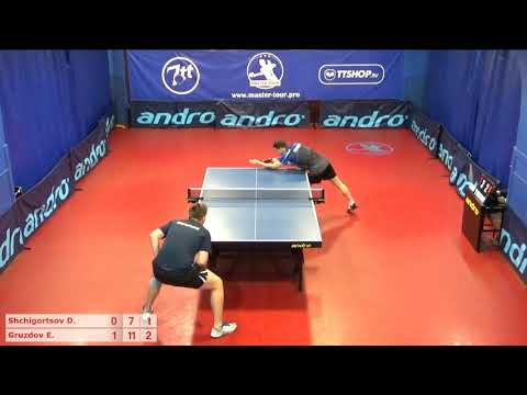 Настольный теннис матч 240919 13 Щигорцов Дмитрий  Груздов Евгений