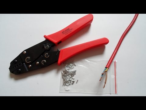 Crimpzange für Aderendhülsen