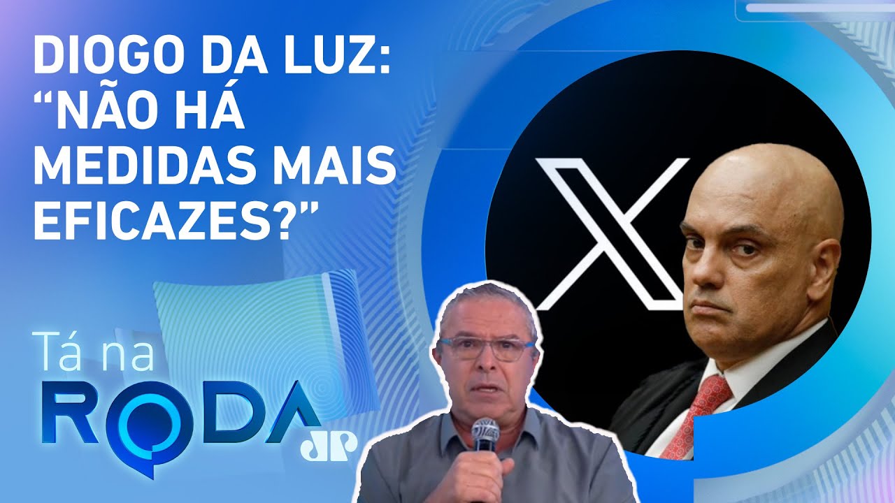STF deve discutir SUSPENSÃO do “X” no Brasil | TÁ NA RODA