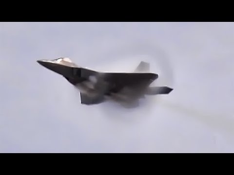 F-22 Raptor Demo Team • Airshow Flight