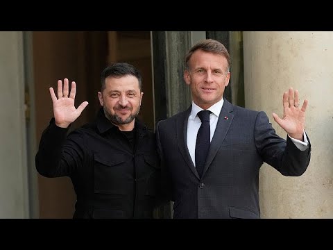 Macron hosts Paris summit on postwar security for Ukraine