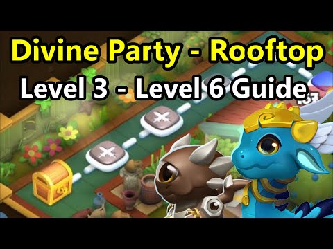 CHEAPEST CHEST PATHS REVEALED! Divine Party -- Rooftop Level 3 to Level 6 Chest Paths - DML #1577