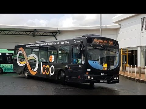 Journey on Route 94 | NK54NVU/5221 - Go North East: Scania L94UB/Wright Solar