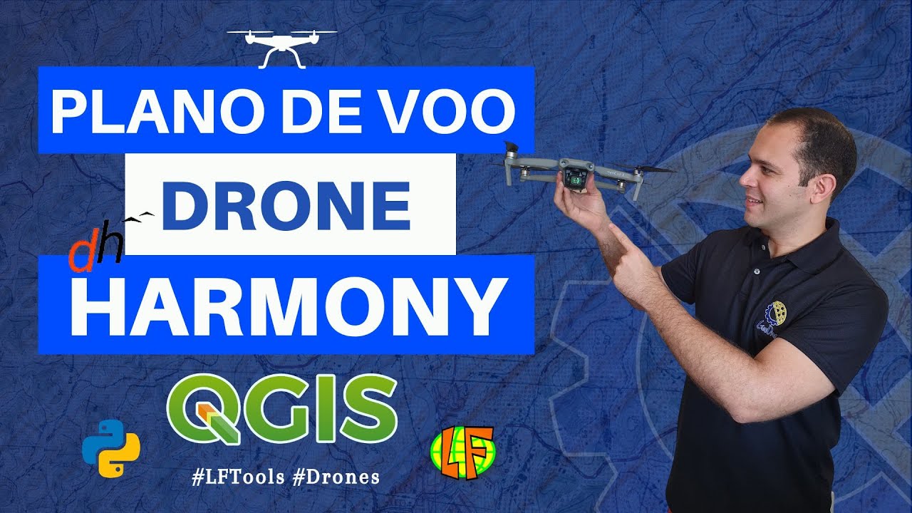 Plano de voo com o QGIS e Drone Harmony