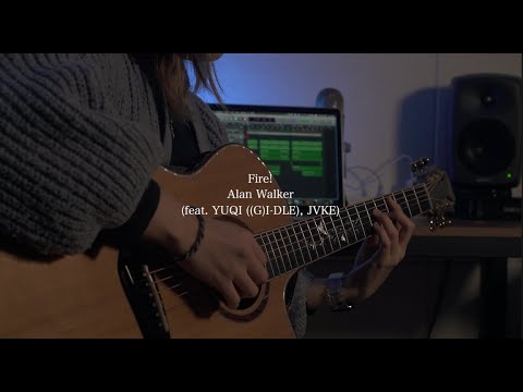 Alan Walker (feat. YUQI ((G)I-DLE), JVKE) - Fire! / Guitar Cover