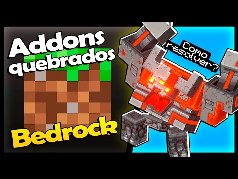 NOVA ATUALIZAÇÃO QUEBROU OS ADDONS NA BEDROCK? COMO RESOLVER?