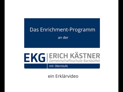 Begabtenförderung an der EKG Barsbüttel