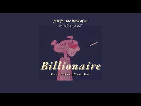 Vietsub | Billionare -Travie McCoy (feat. Bruno Mars) | Lyrics Video