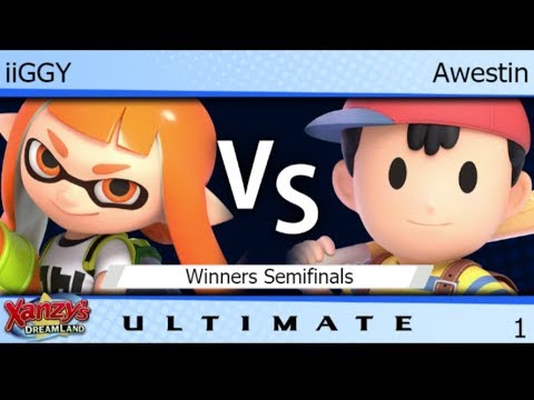 XDL 1 - iiGGY (Inkling, Toon Link) vs FX | Awestin (Ness) Winners Semifinals - SSBU