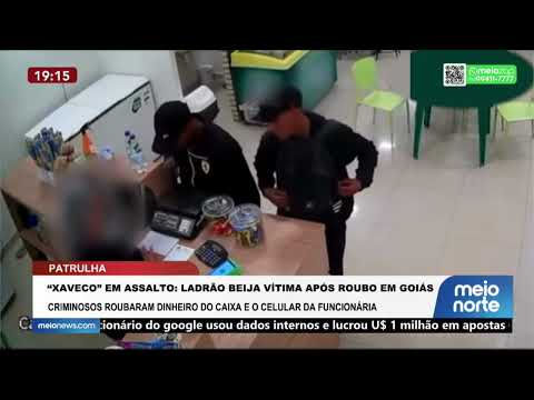 "Don Juan" Ladrão beija vítima após assalto em Goiás | Patrulha
