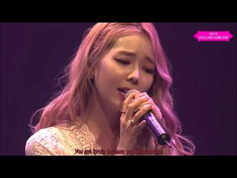 [ENG SUBS] 160422 Stellar Concert (스텔라 콘서트) - Hyoeun (효은 솔로 무대) - It's Strange, With You (묘해, 너와)
