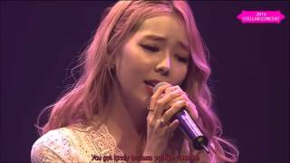 [ENG SUBS] 160422 Stellar Concert (스텔라 콘서트) - Hyoeun (효은 솔로 무대) - It's Strange, With You (묘해, 너와)