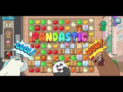 We Bare Bears Match3 Repairs Level 761 - No Boosters