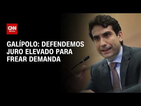 Galípolo defende juro contracionista para frear demanda doméstica | CNN MERCADO