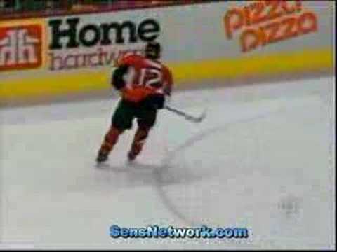 Fisher OT goal vs Lightning - Jan 5/08