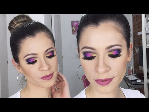 Tutorial | Look de OJOS Dramáticos y Coloridos | NatyGloss
