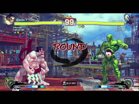 II AUY II [Seth] vs tokozan [Honda] SSF4 Japanese Online Ranked Matches -TRUE-HD