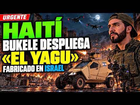 🚨 NOTICIAS HAITÍ BUKELE DESPLIEGA VEHICULOS BLINDADOS 