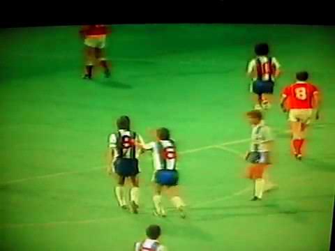 1984 European Cup Winners Cup 1st Round 1st Leg Wrexham AFC v FC Porto