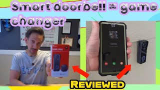 camstro Wireless 3K Video Doorbell Camera Unboxing, Install & Review  Smart Home Security with Chime
