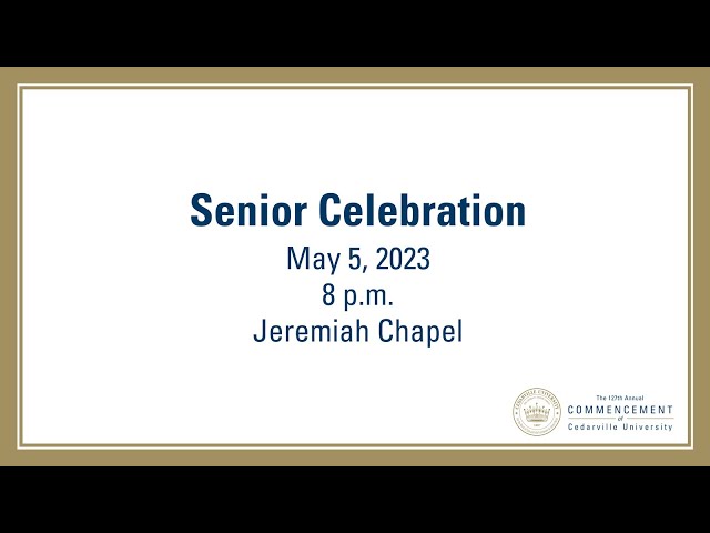 Thumbnail for video titled: Senior Celebration | Class of 2023