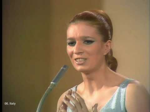 Italy 🇮🇹 - Eurovision 1969 - Iva Zanicchi - Due grosse lacrime bianche