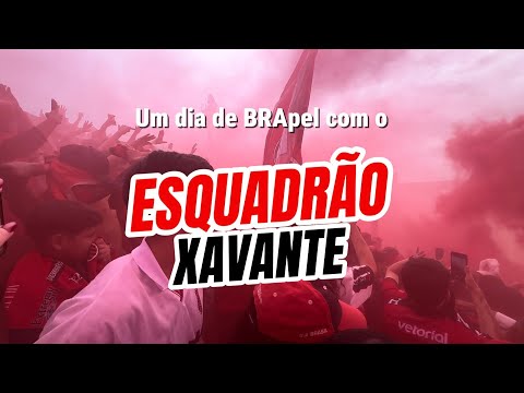 BRApel with the Xavante Squad ❤️🖤⚽️ #football #brapel #game