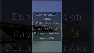 Avoid These Mistakes! ❌ Top 6 Disney Cruise Embarkation Tips🚢❤️