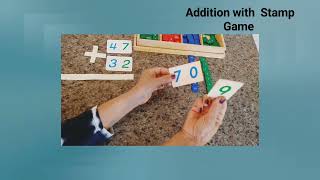 Addition with Stamp Game.