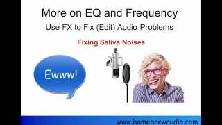 Removing Saliva Noise From Voice Recordings