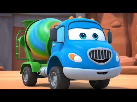 The Big Construction amazing work skills for Kids | 3D Animated Vehicles