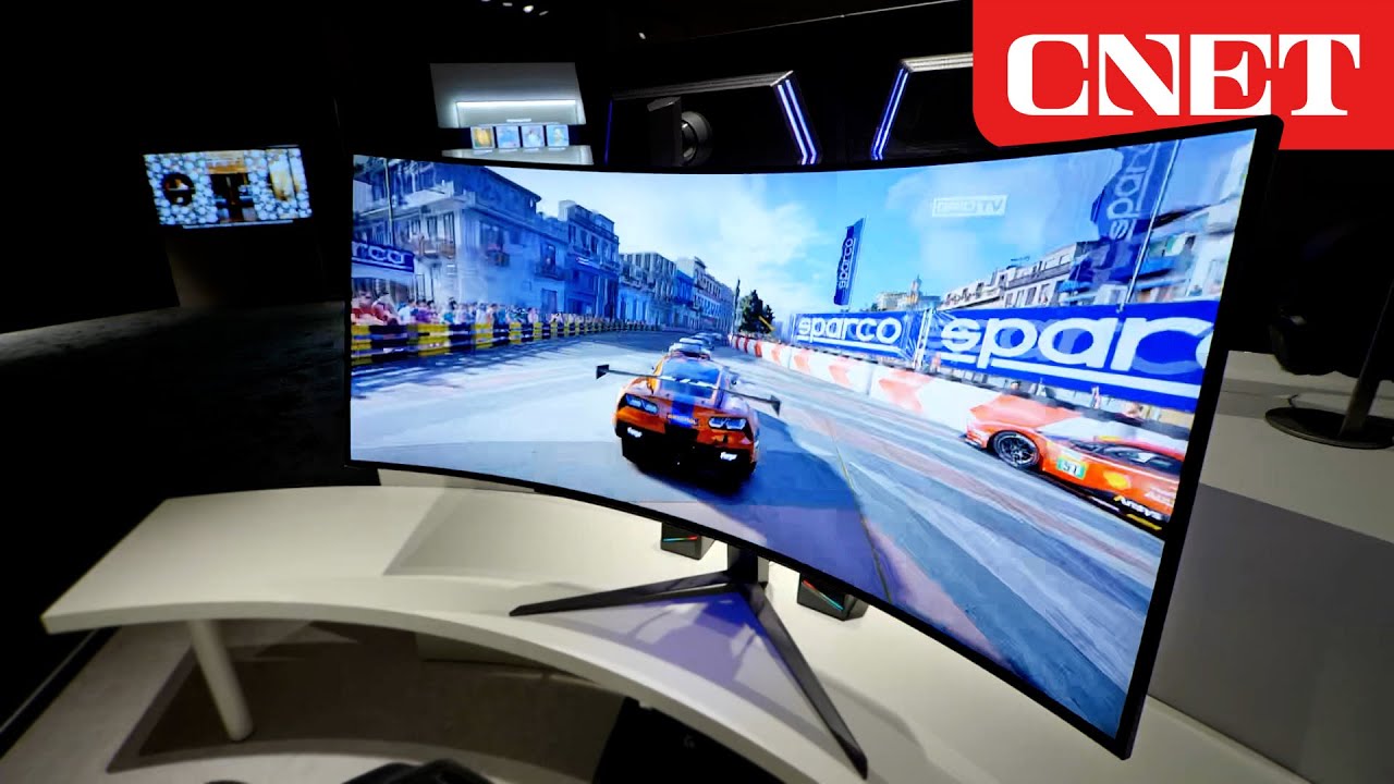 We Tried LG's Sweet Racing Setup with 45-inch Curved Screen