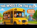 The Wheels On The Bus 3D Pixar Style Nursery Rhyme For Kids Go Go Cartoon