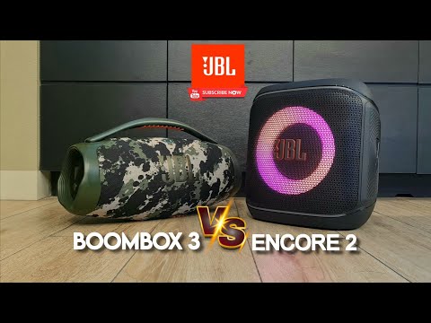 JBL Partybox Encore 2 vs JBL Boombox 3 - Sound battle
