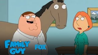 The Brain Damaged Horse! | Season 7 | FAMILY GUY