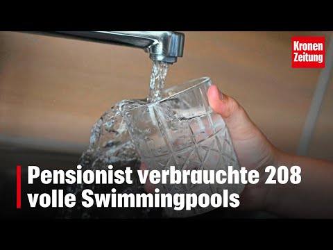NÖ: 5,3 Millionen Liter Wasser verbraucht | krone.tv NEWS